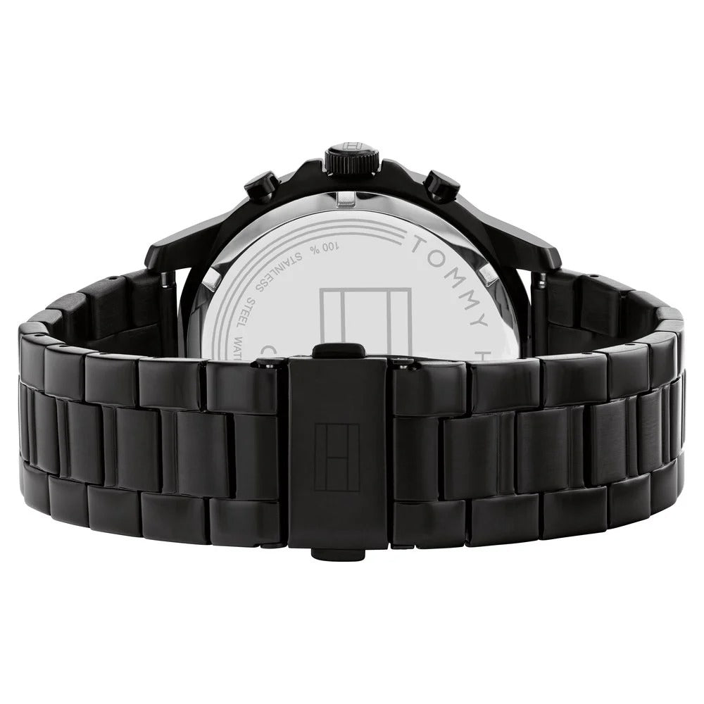 Tommy Hilfiger Men Black Dial Analog Watch