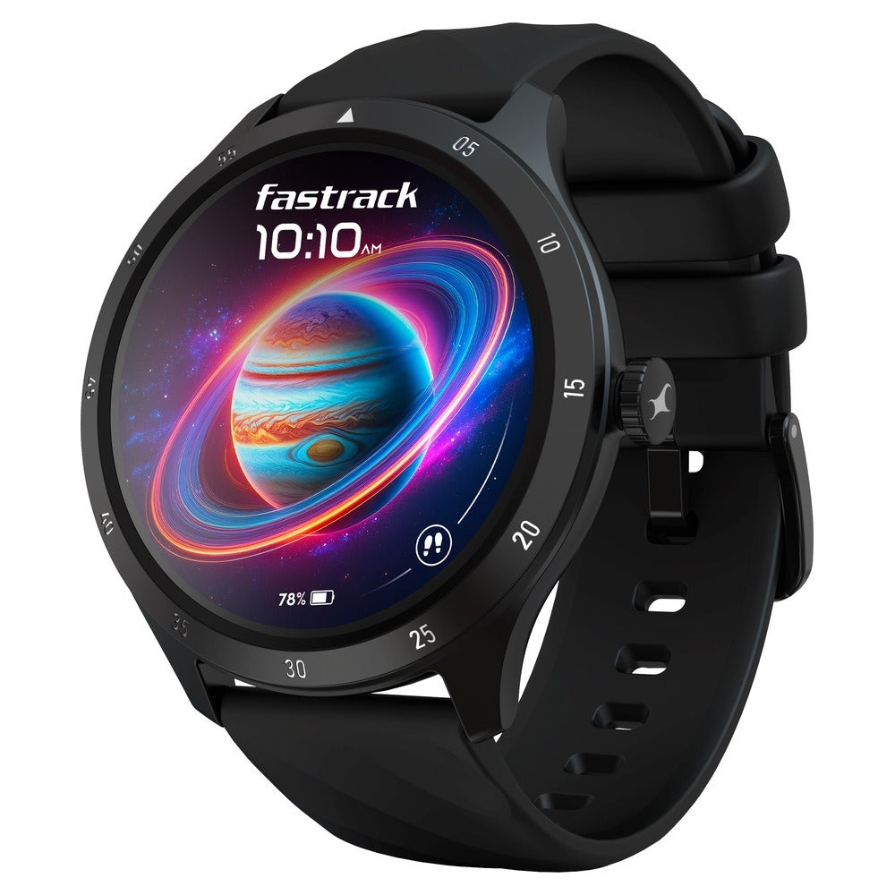 Fastrack Jupiter R2 Smartwatch comes with 3.50 cm Ultra VU TFT Display with 240*240 Pixel Resolution, AI Voice Assistant