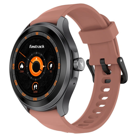 Fastrack VOX Pro Smartwatch 3.5CM Ultra Vu Display, Offline Voice Commands, Functional Crown, HRM, Multiple Menu Styles