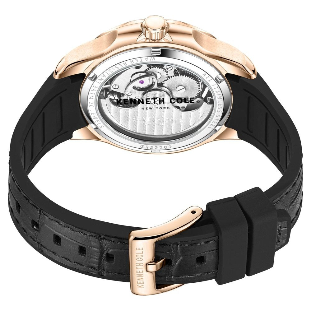 Kenneth Cole Black Dial Automatic Watch for Men