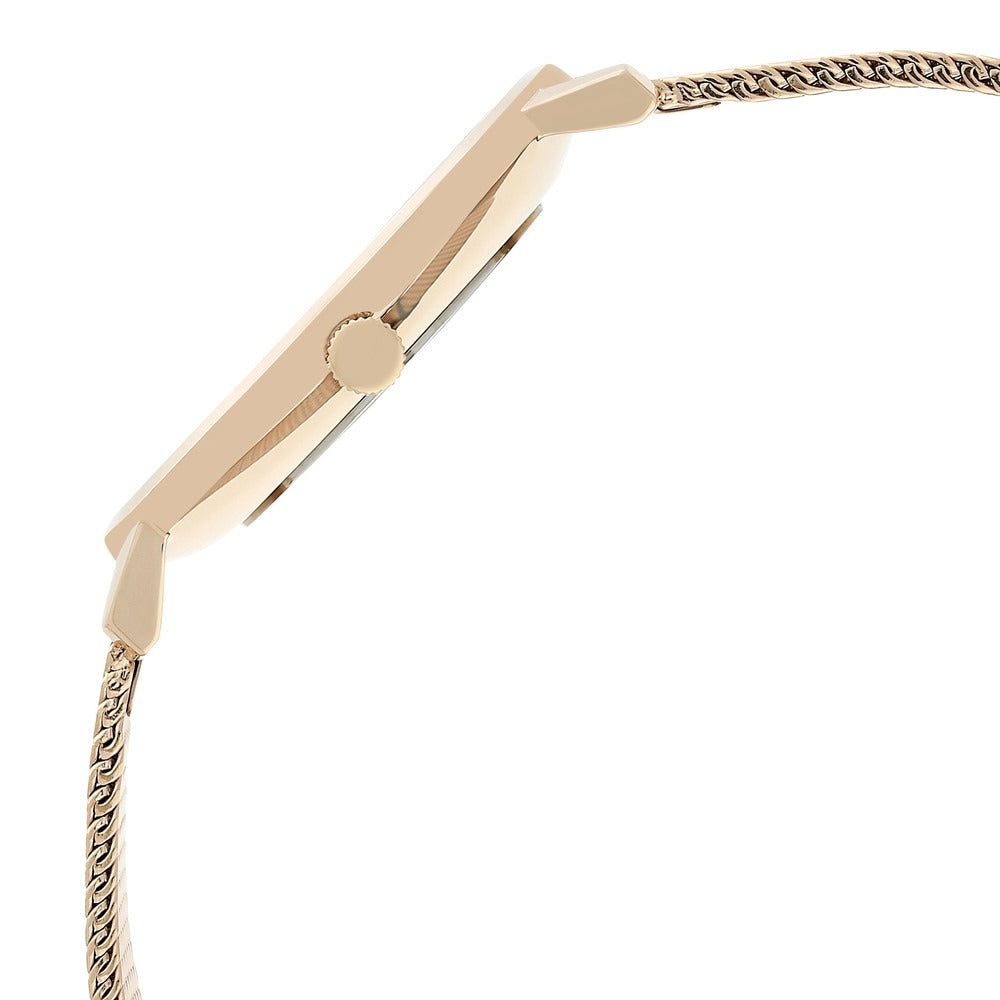 Tommy Hilfiger Quartz Analog Rose Gold Dial Stainless Steel Strap Watch for Women