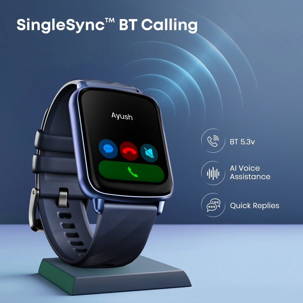 Fastrack Jupiter S1 Smartwatch comes with 4.64 cm TFT Display with 240*284 Pixel Resolution, AI Voice Assistant,