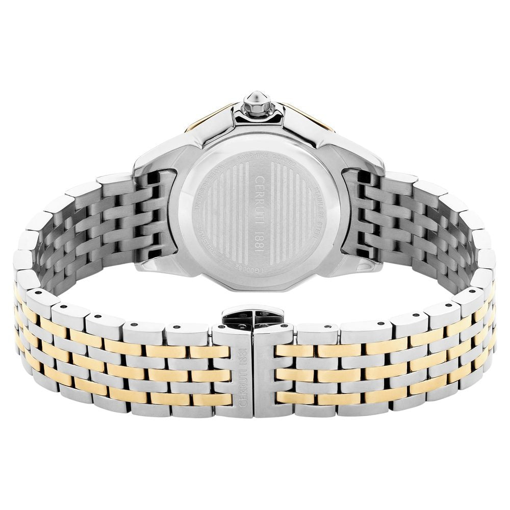 Cerruti 1881 Quartz Analog Mother of Pearl Dial Stainless Steel Strap Watch for Women