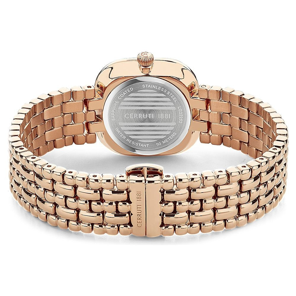 Cerruti 1881 Quartz Analog Off White Dial Stainless Steel Strap Watch for Women