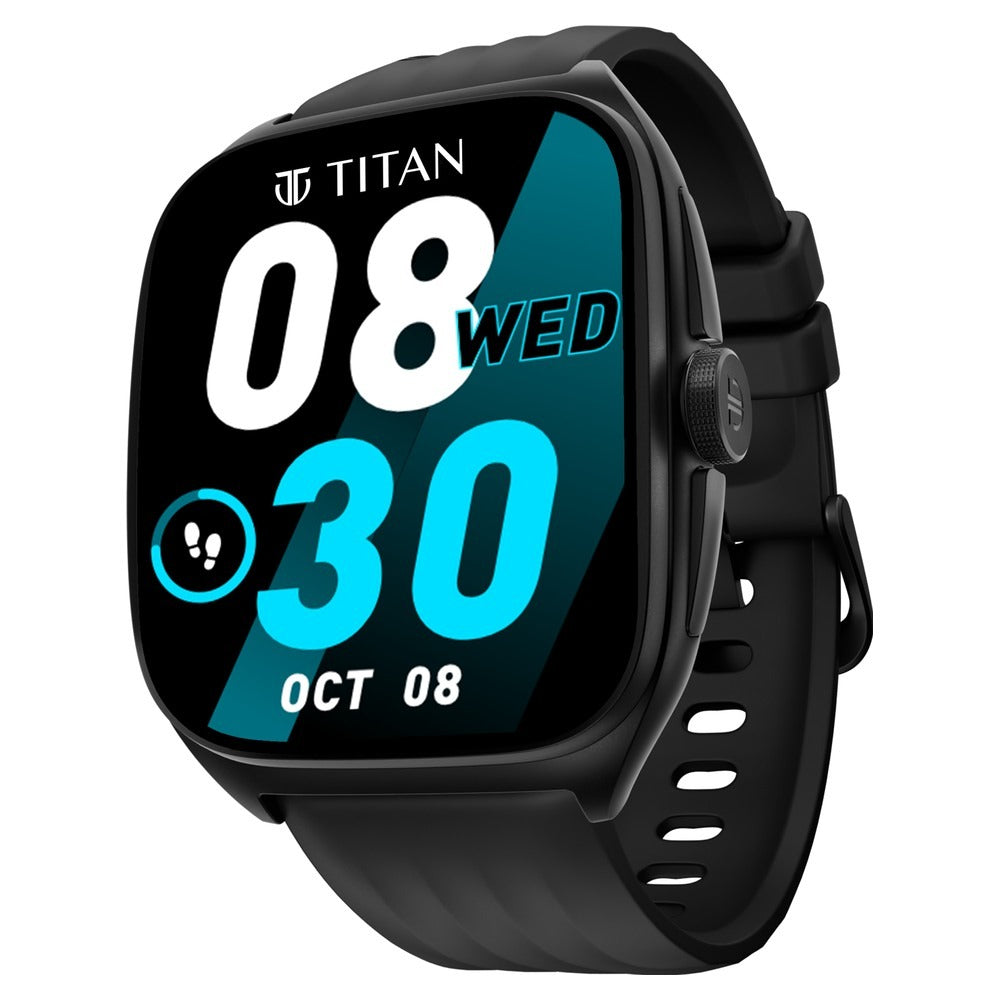 Titan Evolution 4.6 cm Curved AMOLED Display, 390x450 Resolution, Cutting Edge Design Aluminium Case