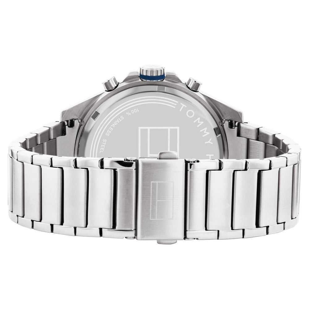 Tommy Hilfiger Blue Dial Stainless Steel Strap Watch for Men