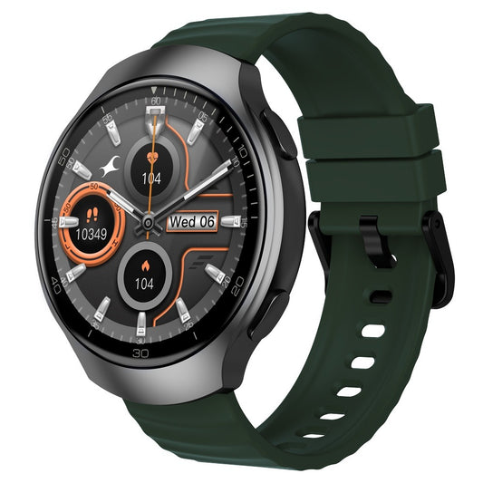 Fastrack VOX CirQ Smartwatch 3.5CM Ultra Vu Display, AI Watcface,AI Chat, 24/7 Health Suite, BT Calling, SpO2, HRM, IP68