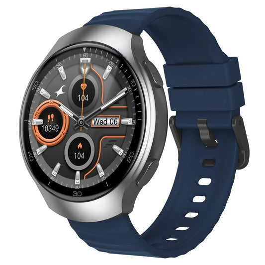 Fastrack VOX CirQ Smartwatch 3.5CM Ultra Vu Display, AI Watcface,AI Chat, 24/7 Health Suite, BT Calling, SpO2, HRM, IP68