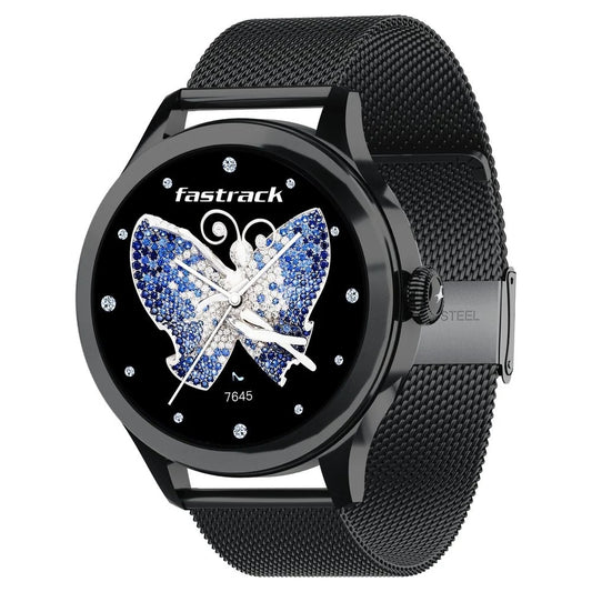 Fastrack Noir Pro Womens Smartwatch with 3.0 cm Super AMOLED Display, 390x390 Resolution