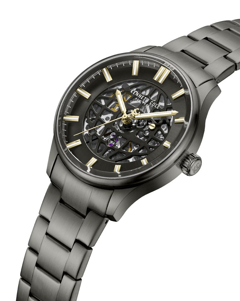Men Automatic Motion Bracelet Style Straps Watch