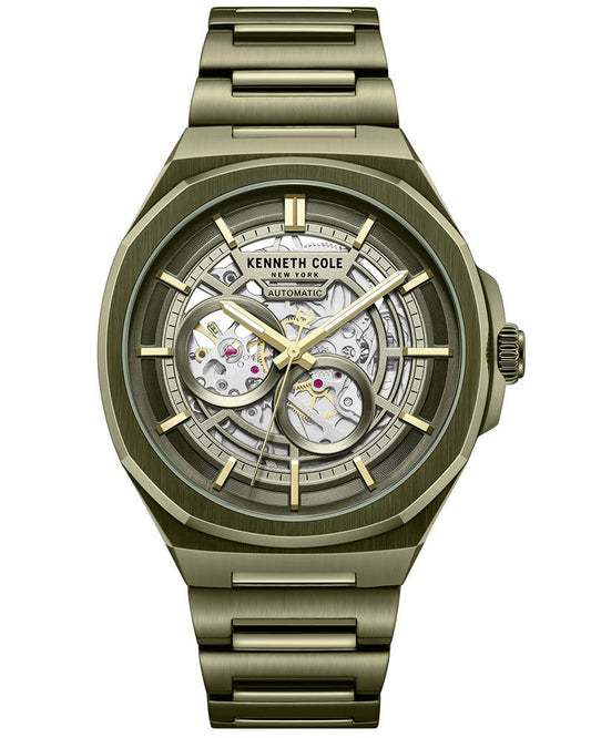 Capsule 44 mm Green Dial Stainless Steel Analogue Watch For Men