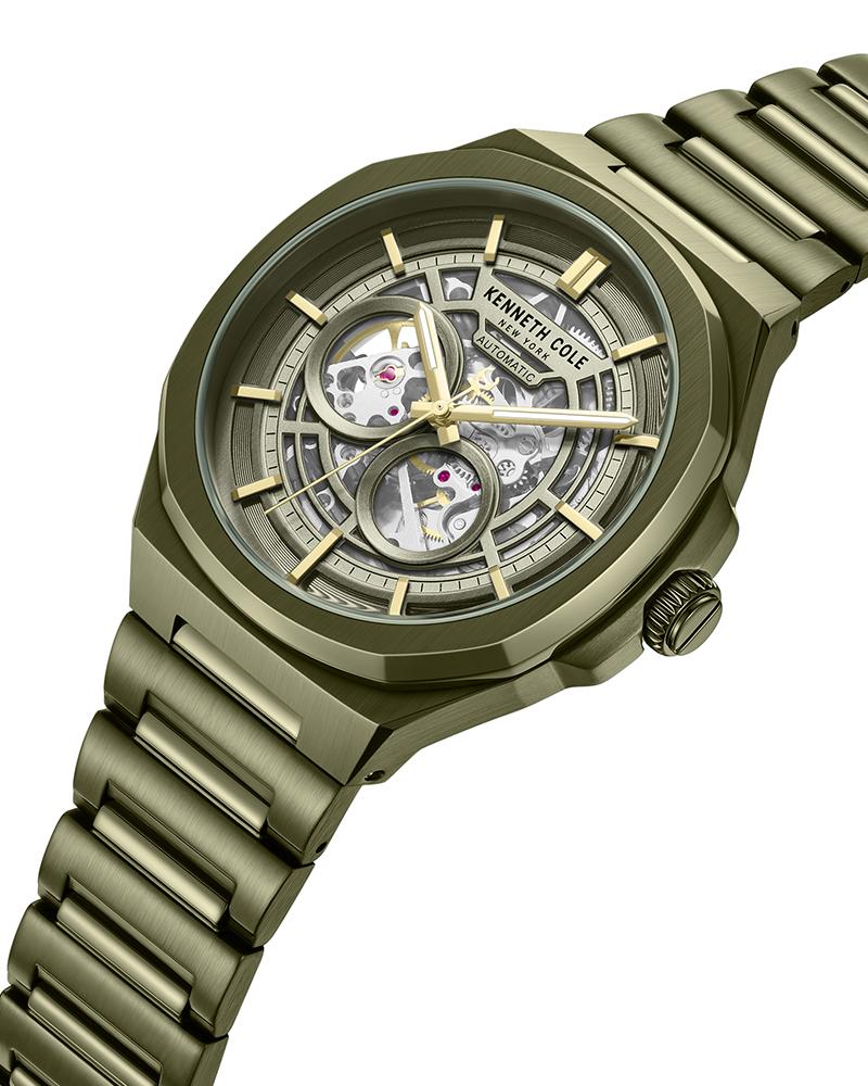 Capsule 44 mm Green Dial Stainless Steel Analogue Watch For Men