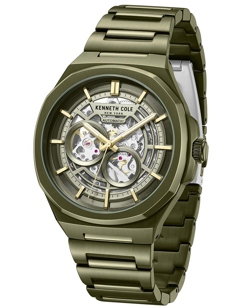 Capsule 44 mm Green Dial Stainless Steel Analogue Watch For Men